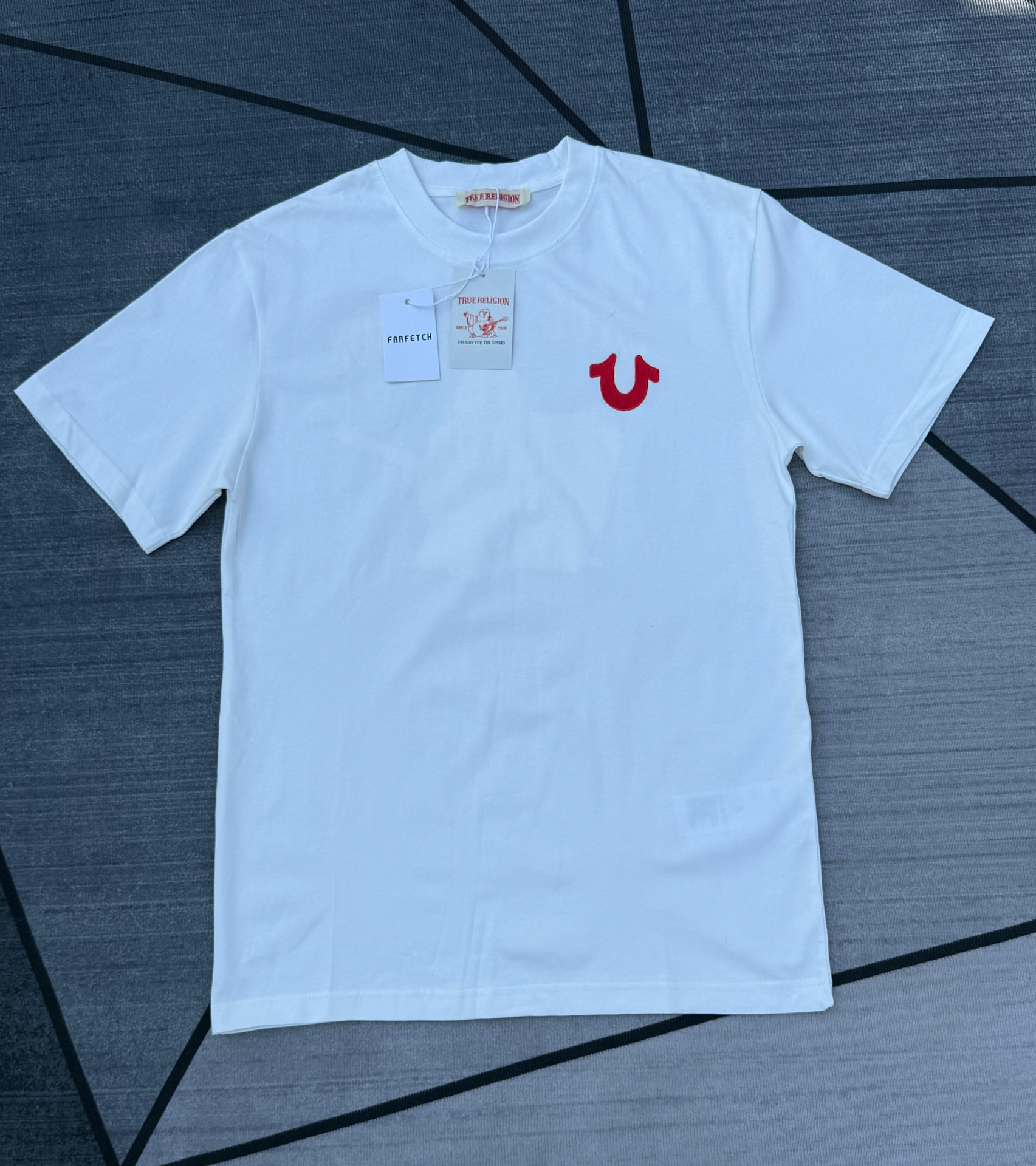 True Religion Horseshoe Tee — White