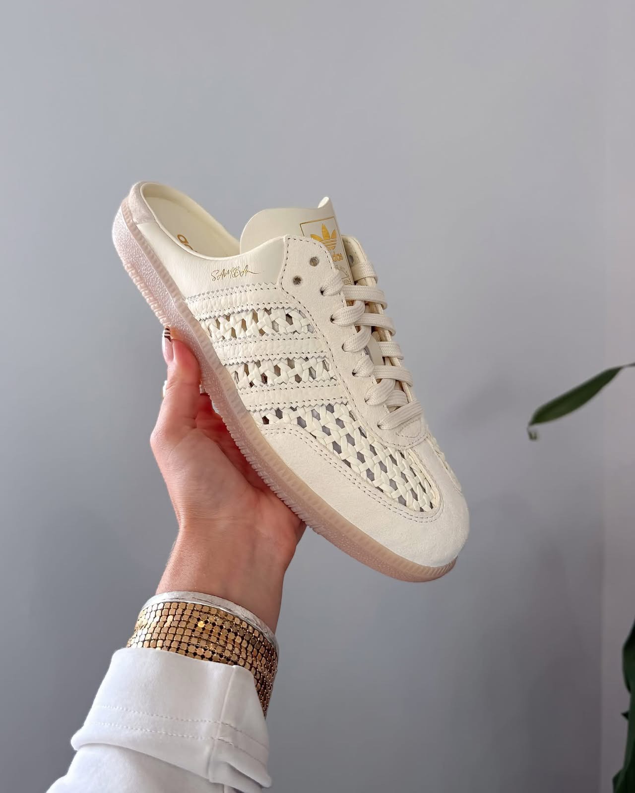 Adidas Samba OG β Cream Woven