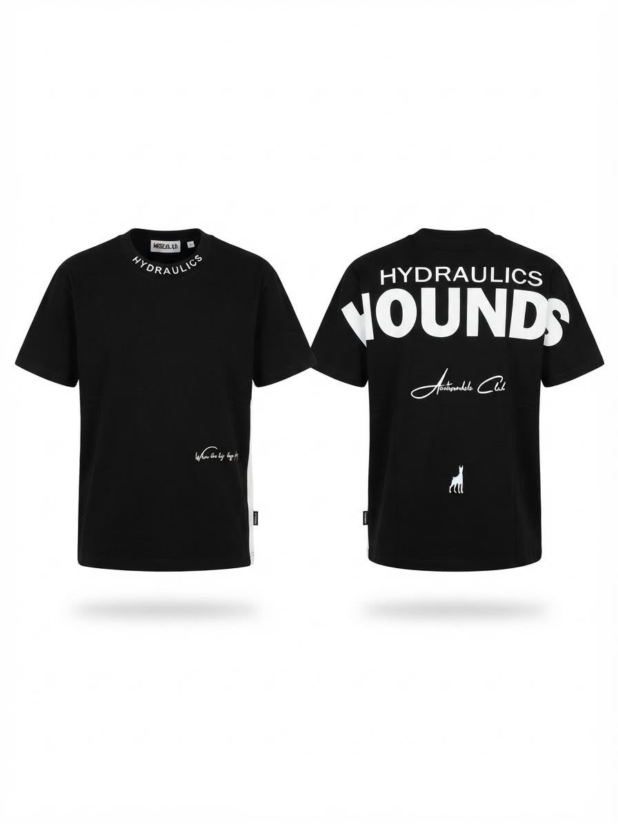 Hydraulics Hounds Tee — Black