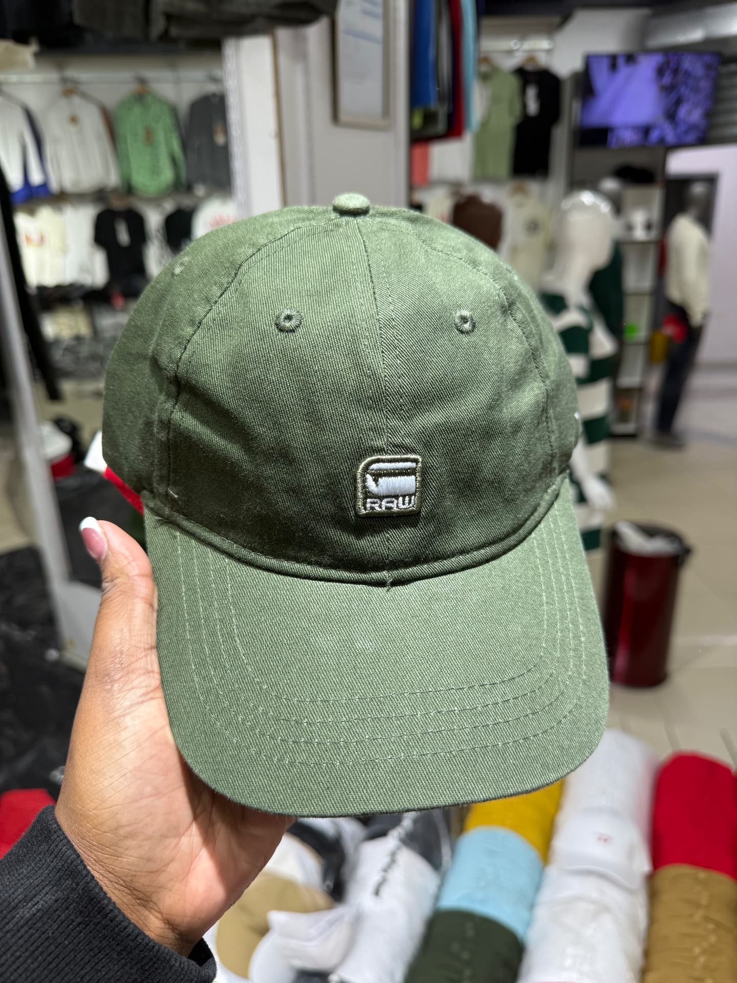 G-Star RAW Cap — Olive