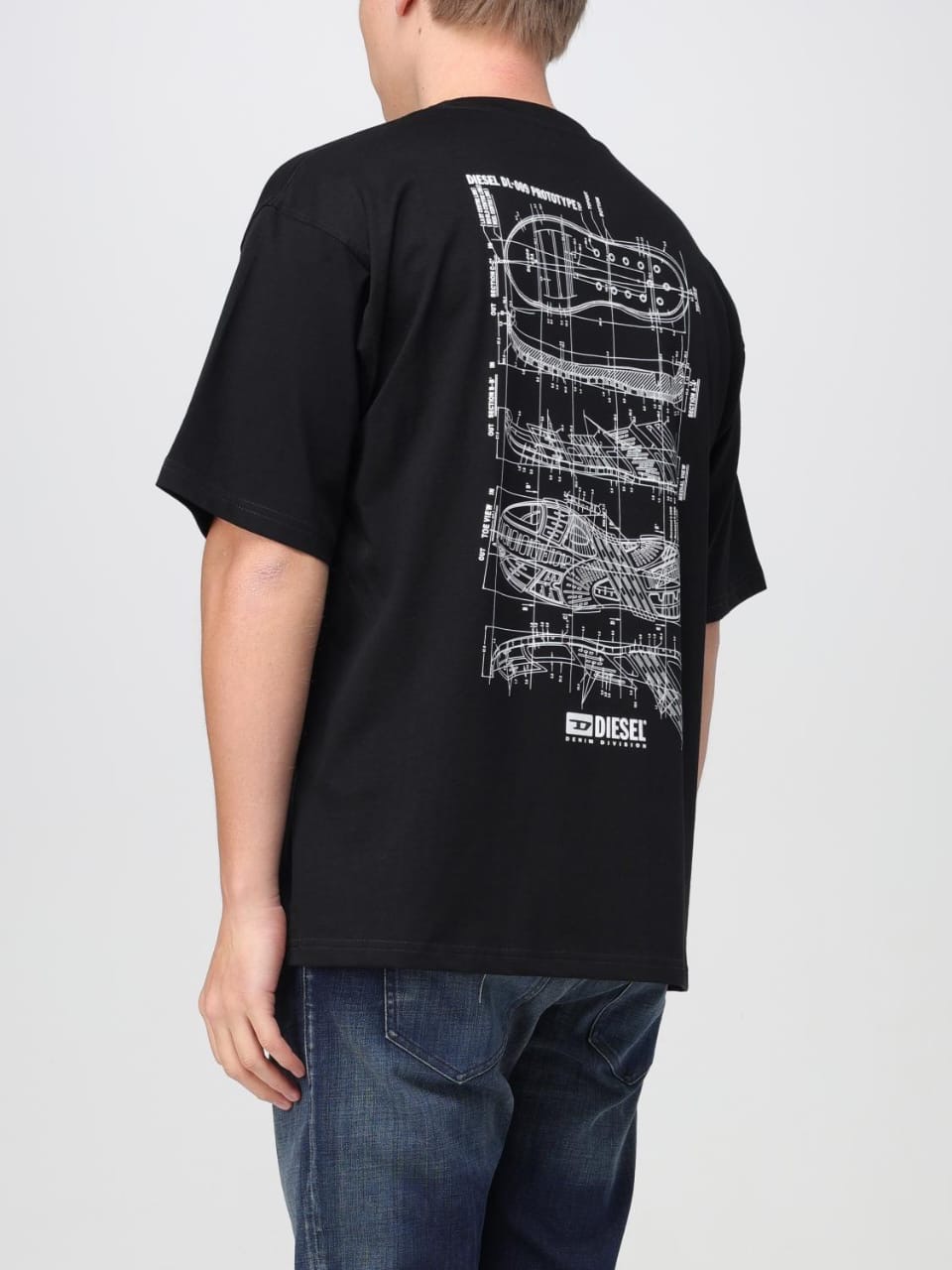 Diesel DL-009 Prototype Tee — Black