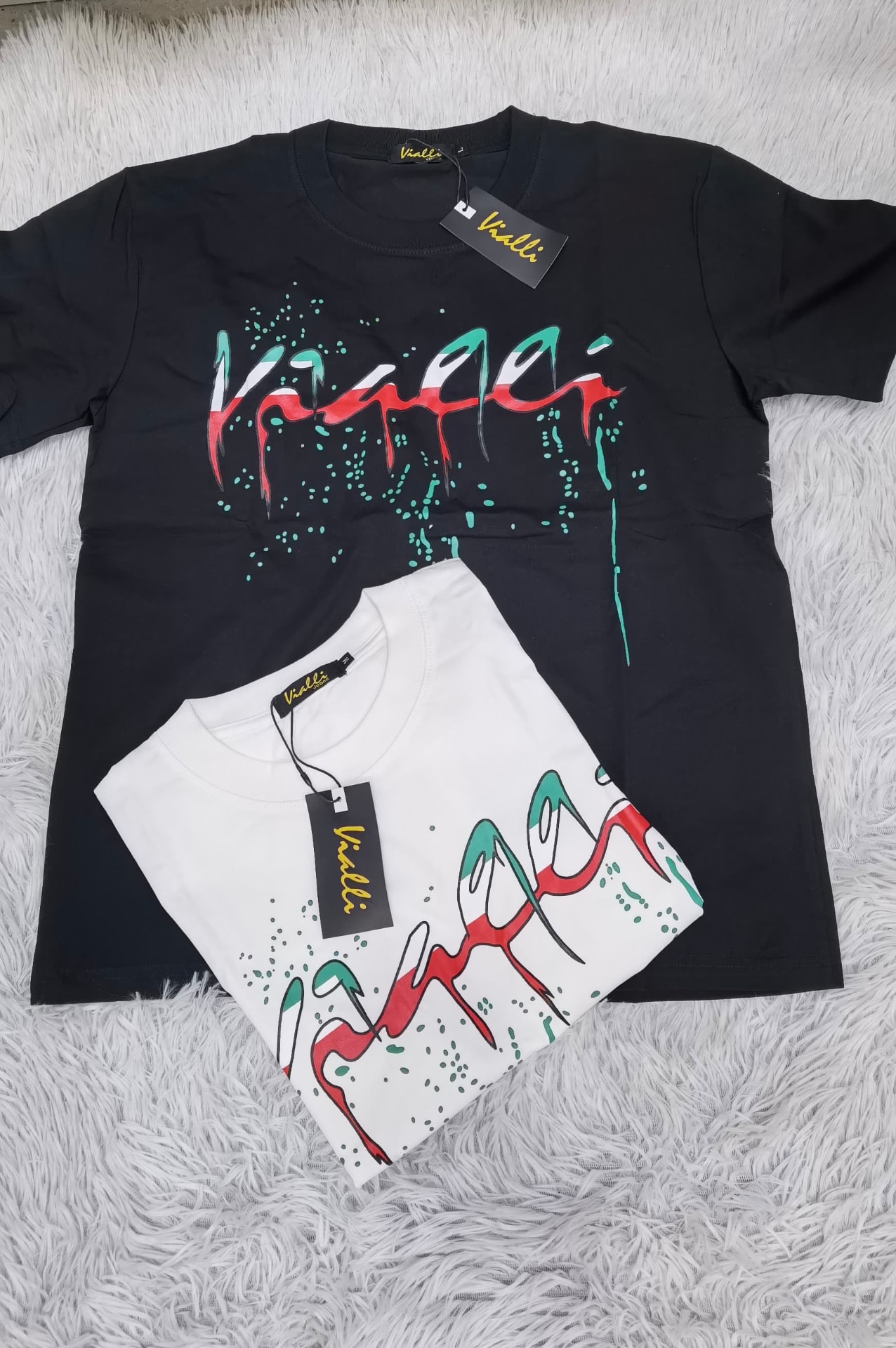 Vialli Drip Logo Tee