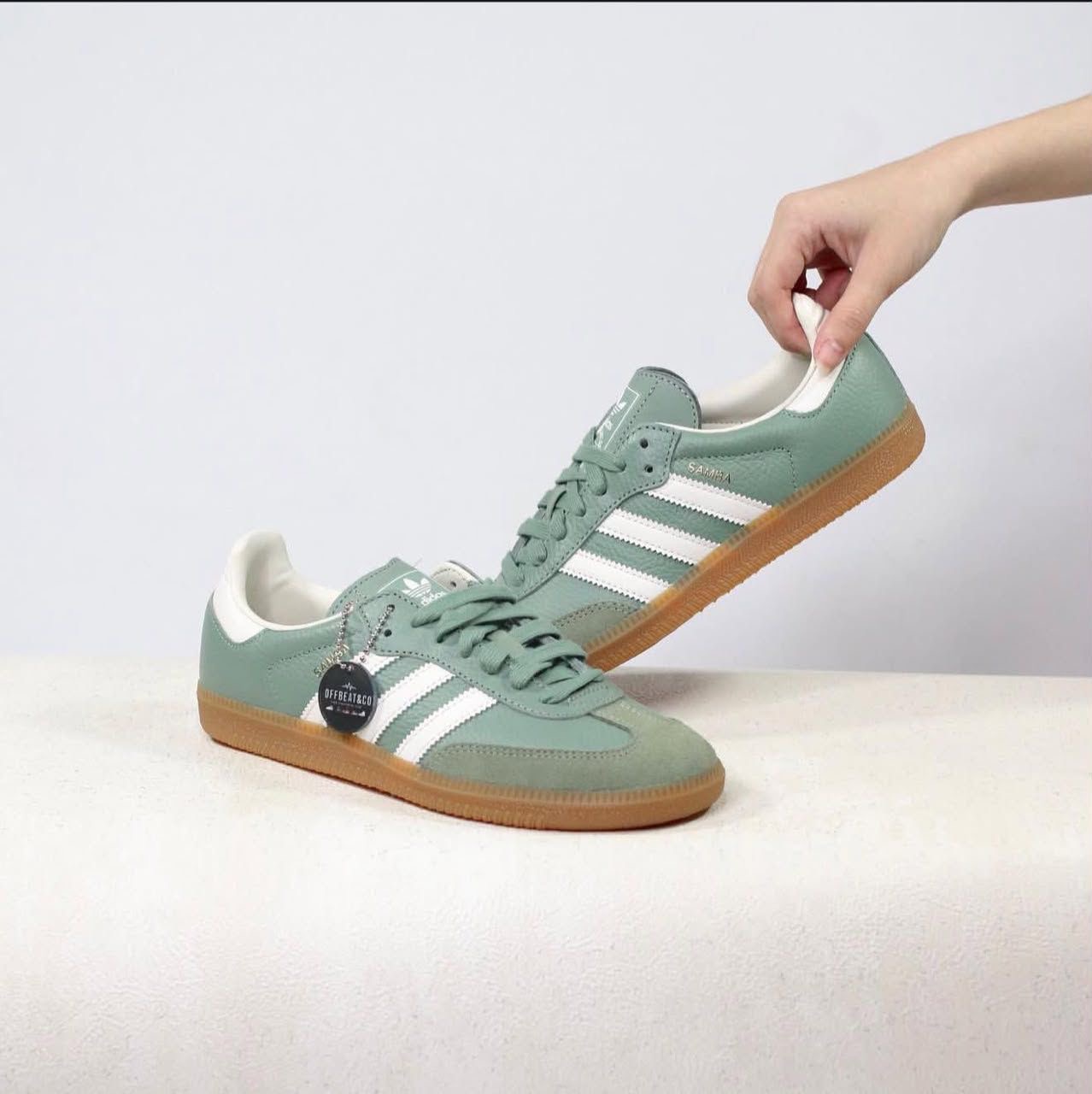 Adidas Samba OG β Sage Gum