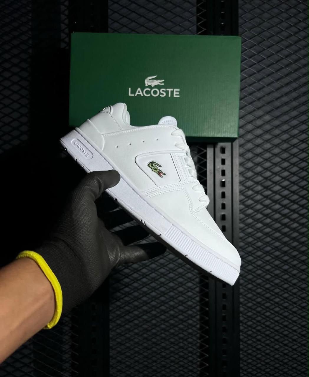 Lacoste Court Cage Triple White