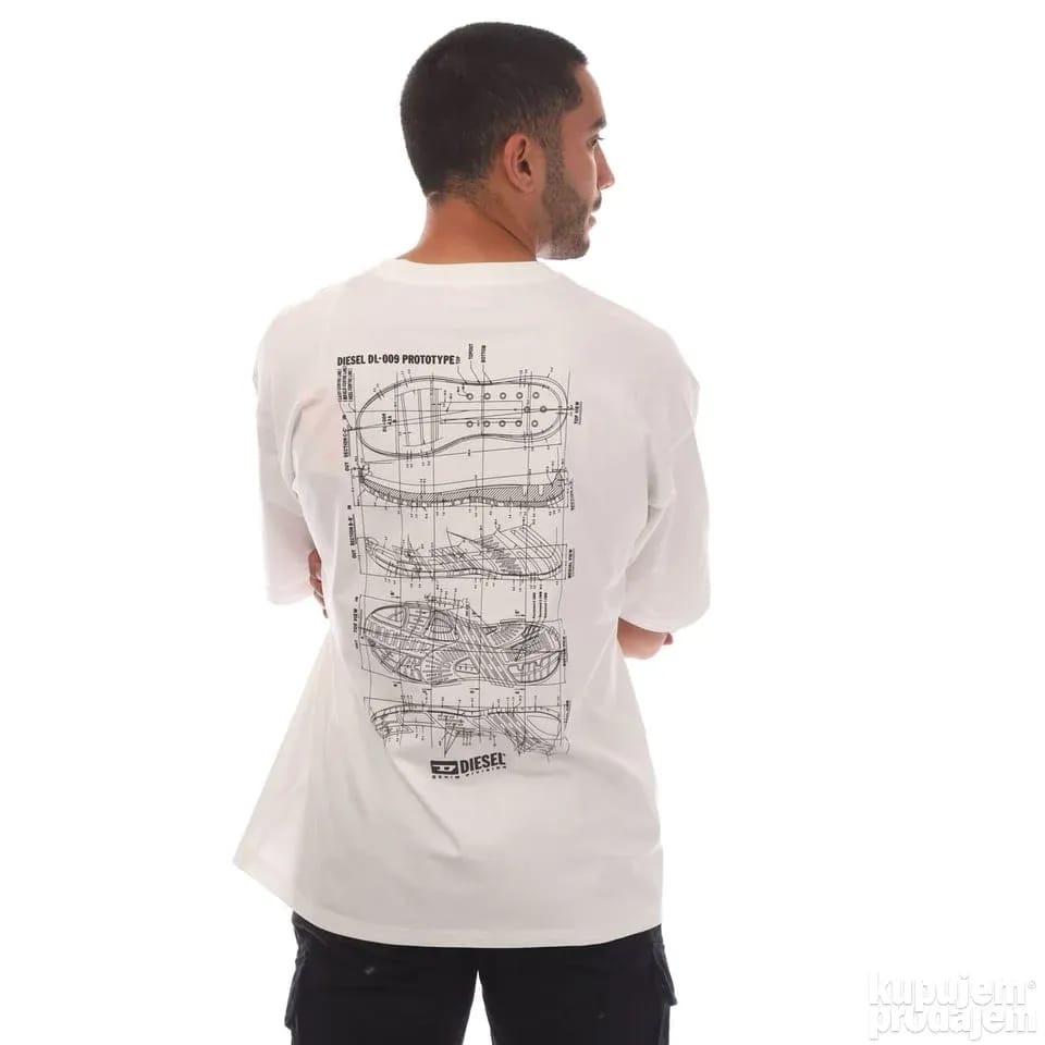 Diesel DL-009 Prototype Tee — White