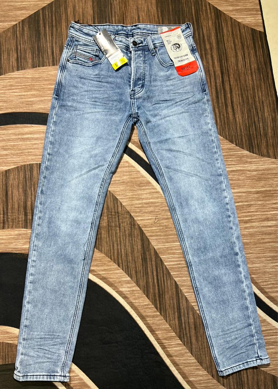 Diesel Slim Stretch Jeans — Light Blue