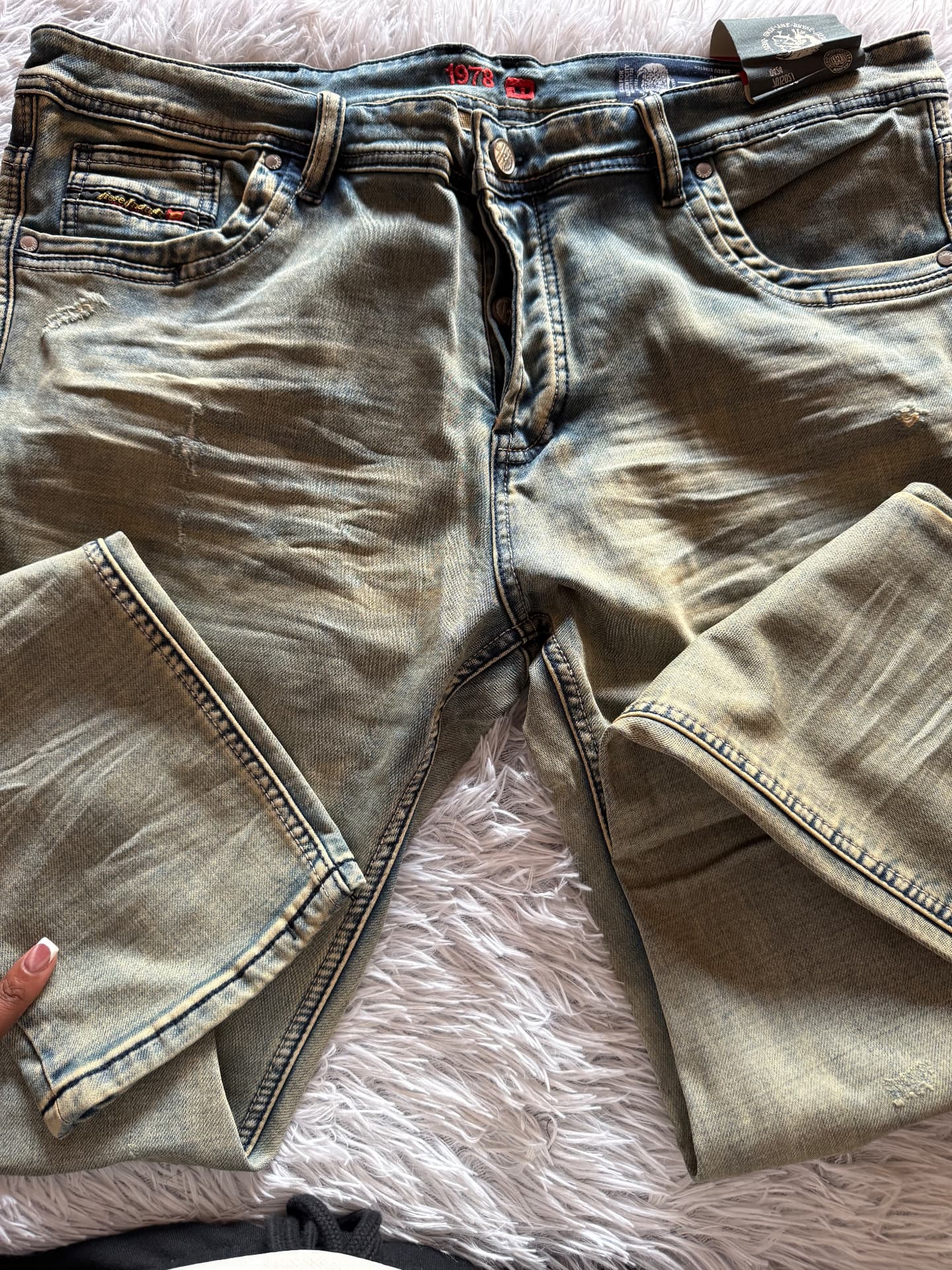 Diesel 1978 Jeans — Light Wash
