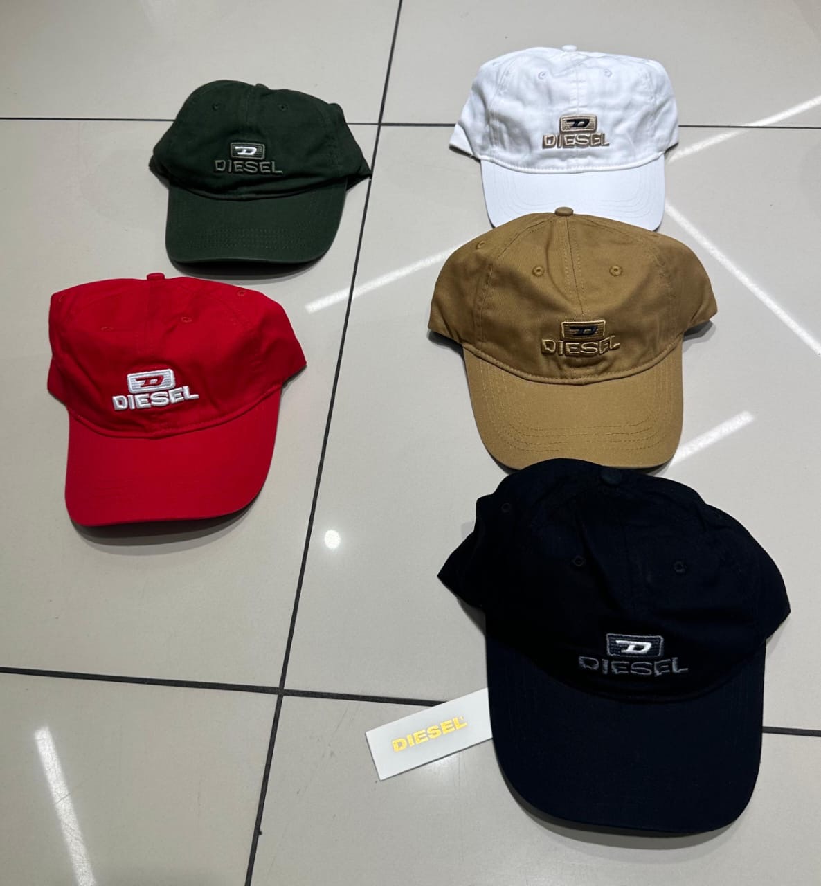 Diesel Embroidered Logo Cap