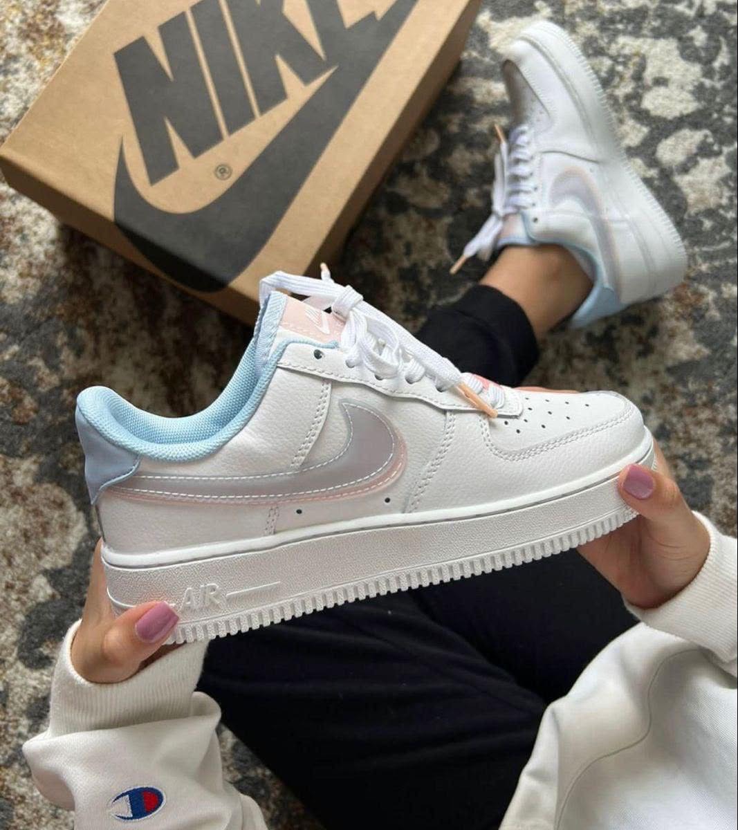 Nike Air Force 1 Low — White Pastel Iridescent
