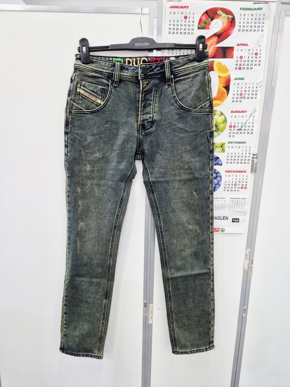 Diesel Ducati Jeans — Olive Wash