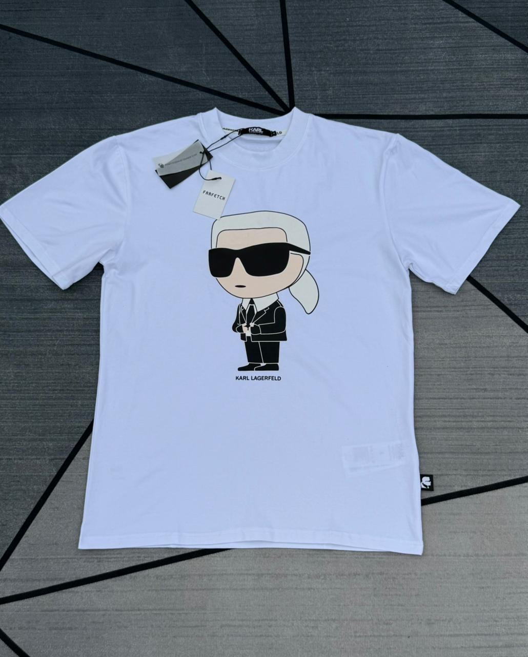 Karl Lagerfeld Ikonik Tee — White