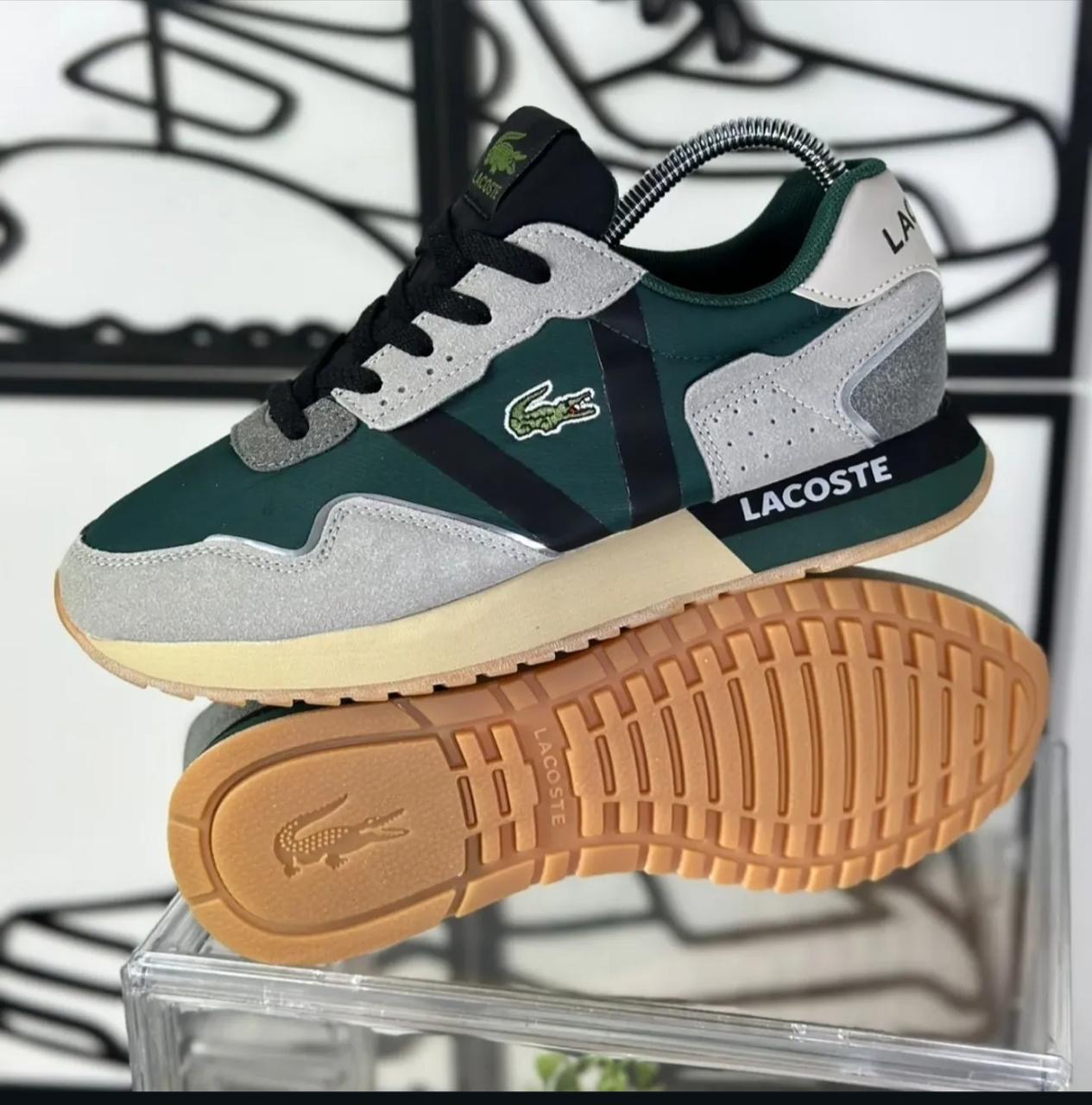Lacoste L-Spin Deluxe Green & Grey