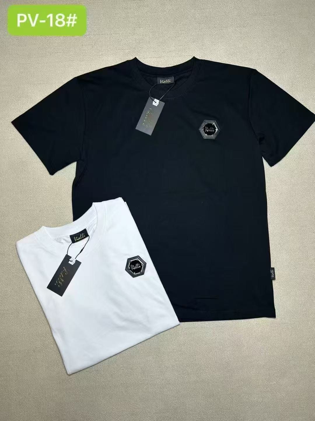 Vialli Hex Badge Tee