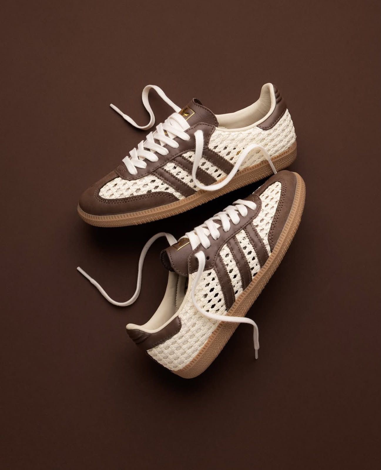 Adidas Samba OG β Brown Woven