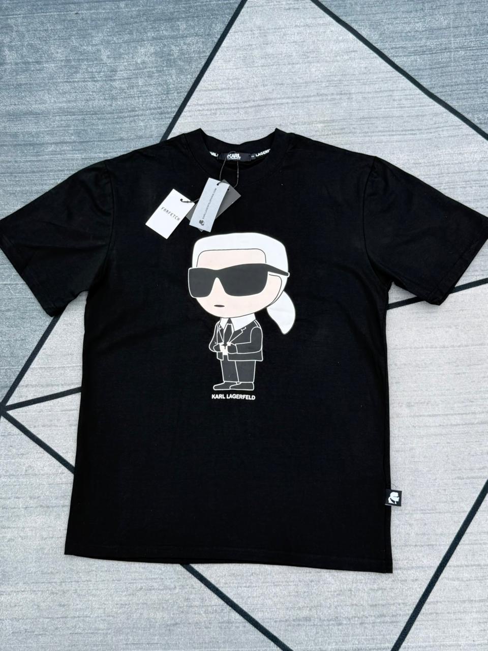 Karl Lagerfeld Ikonik Tee — Black