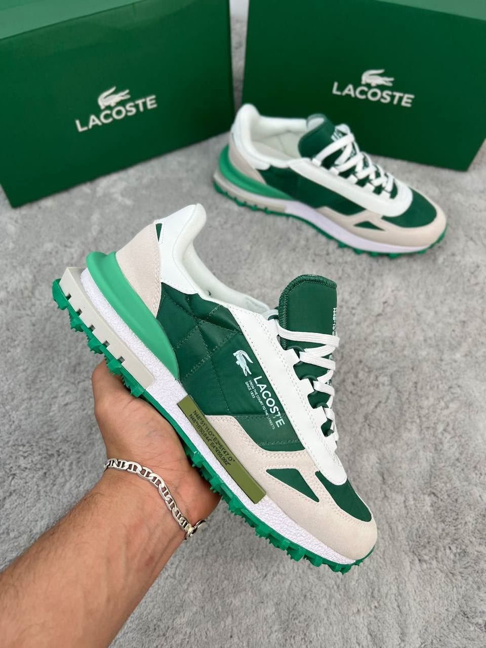 Lacoste L003 Neo White & Green