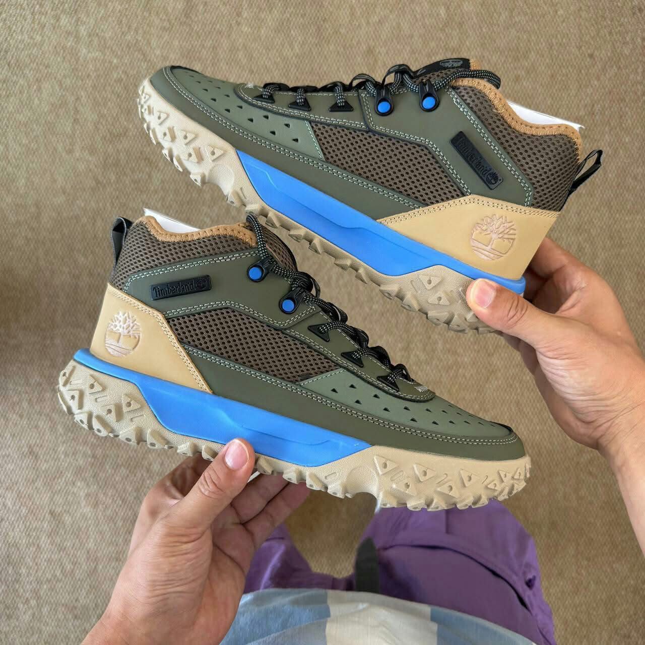 Timberland Motion 6 — Olive/Blue