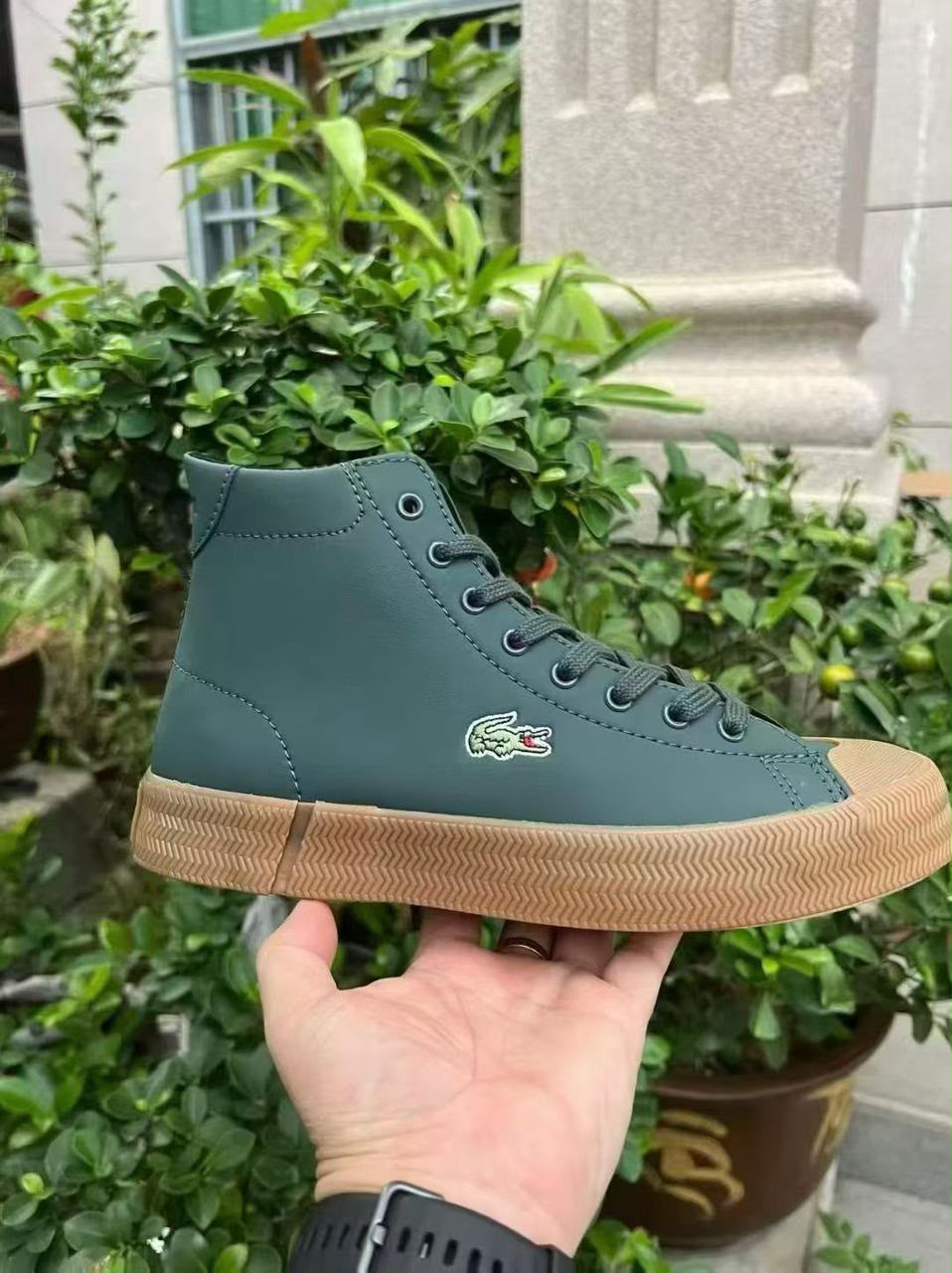 Lacoste Gulfport Mid Teal Gum