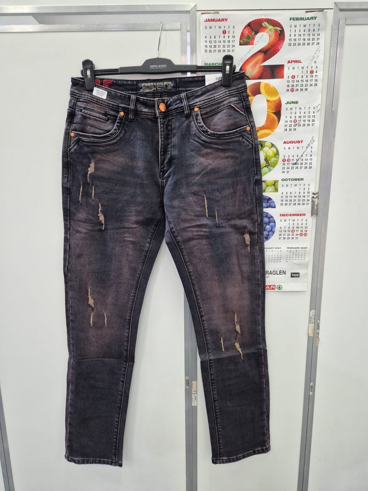 Replay Anbass Jeans — Plum Wash