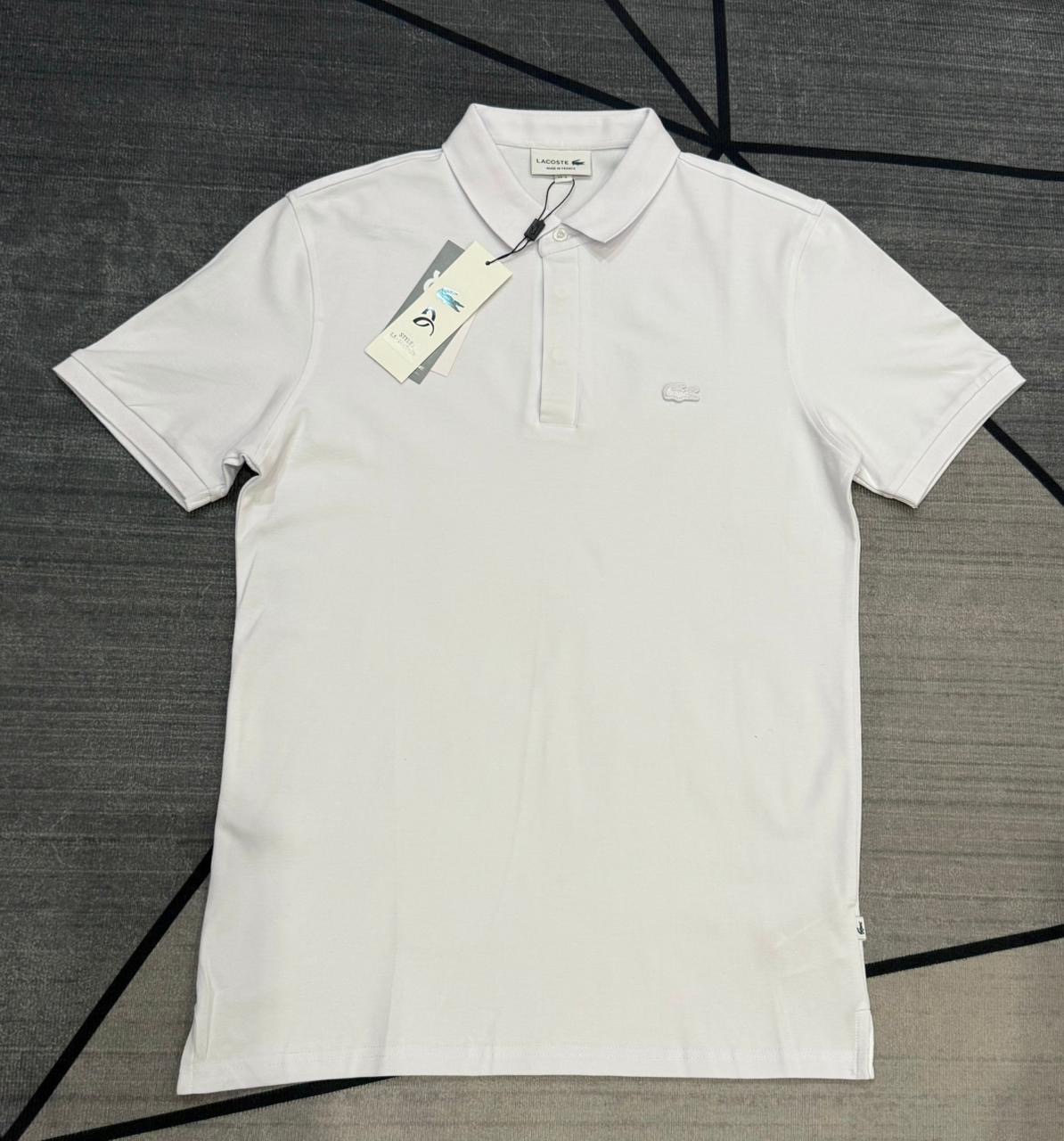 Lacoste Classic Pique Polo — White