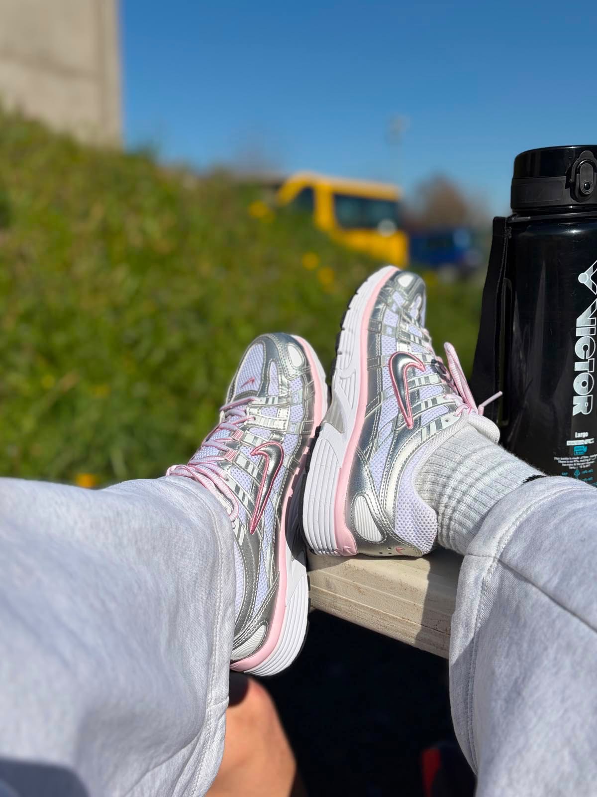 Nike P-6000 Silver Pink