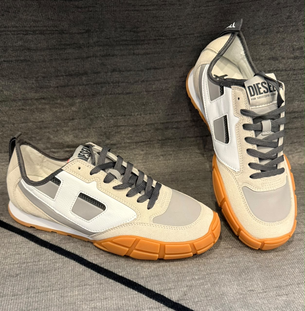 Diesel S-Racer Low Grey Gum