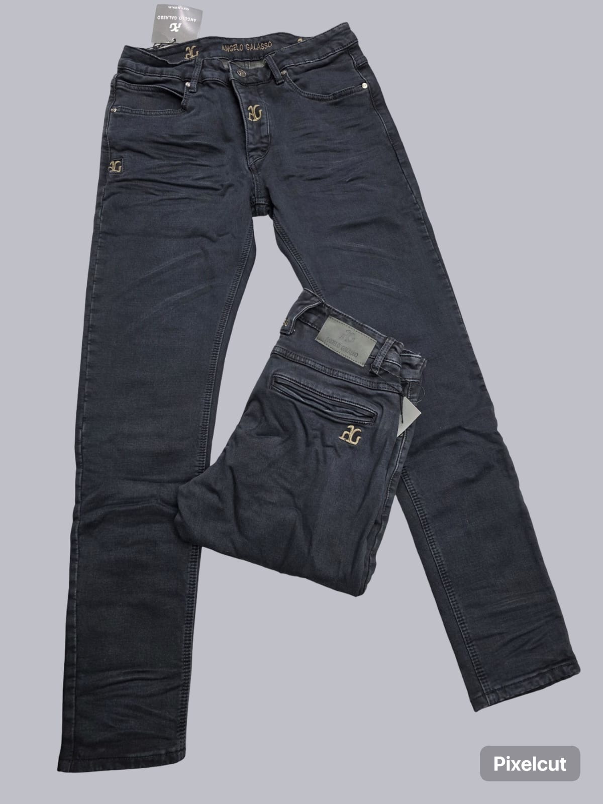 Angelo Galasso Jeans — Charcoal
