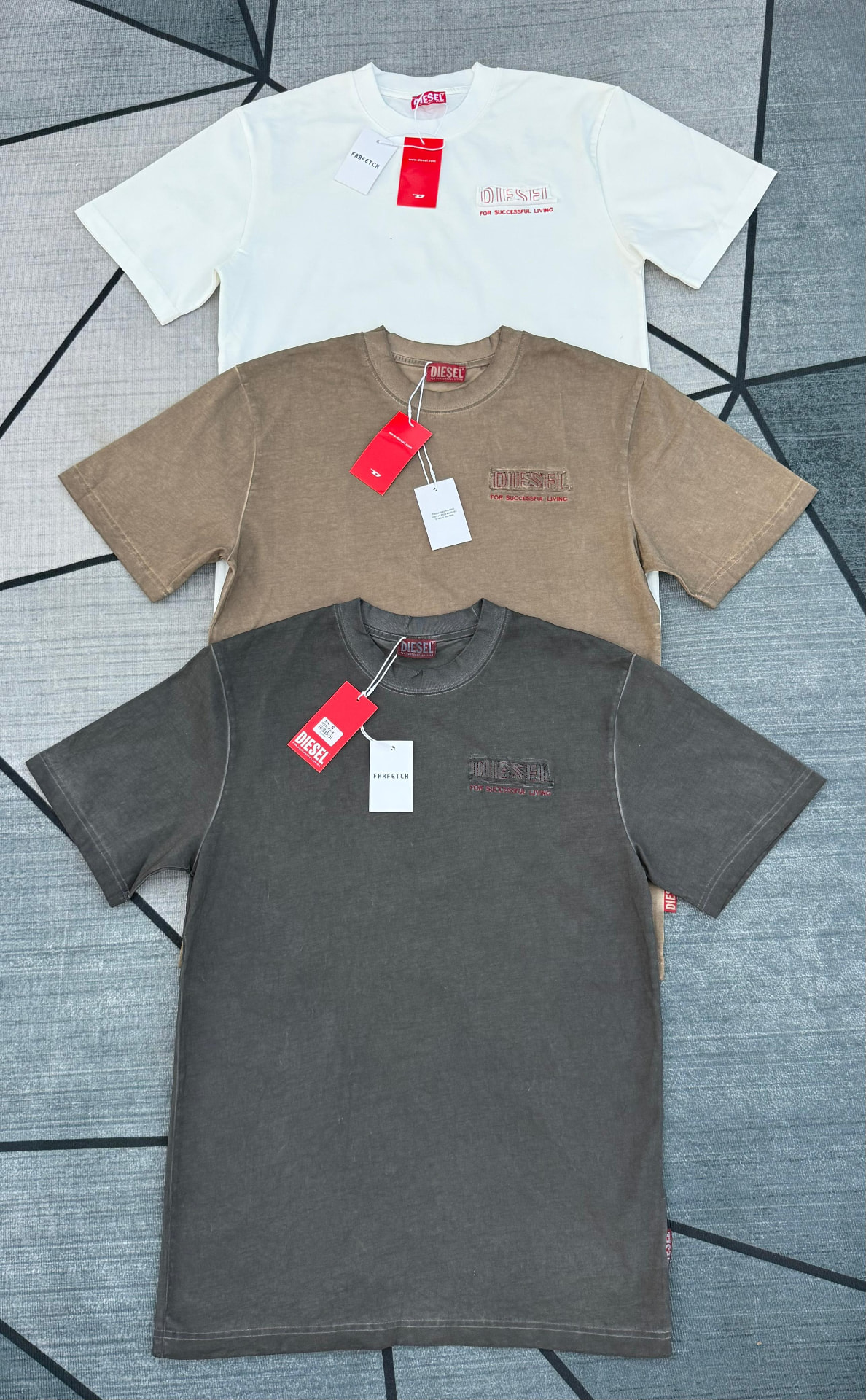 Diesel Washed Logo Tee