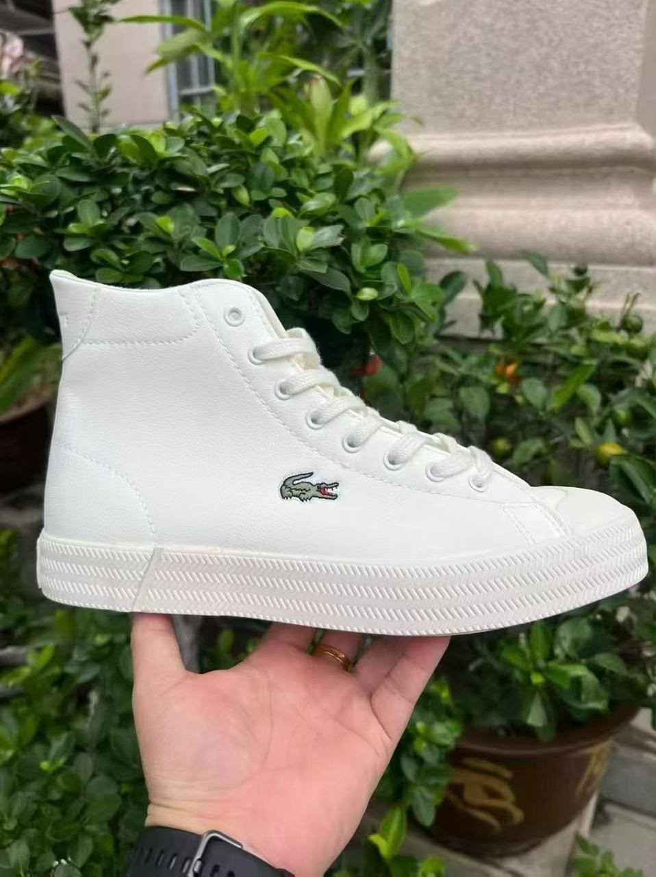Lacoste Gulfport Mid Triple White