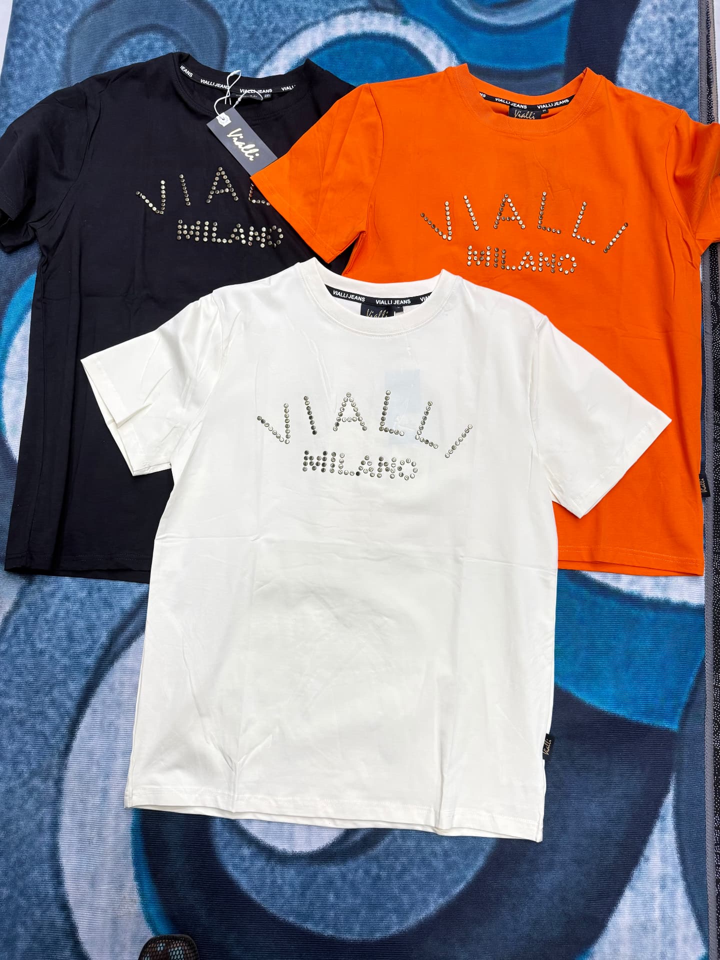 Vialli Milano Studded Tee