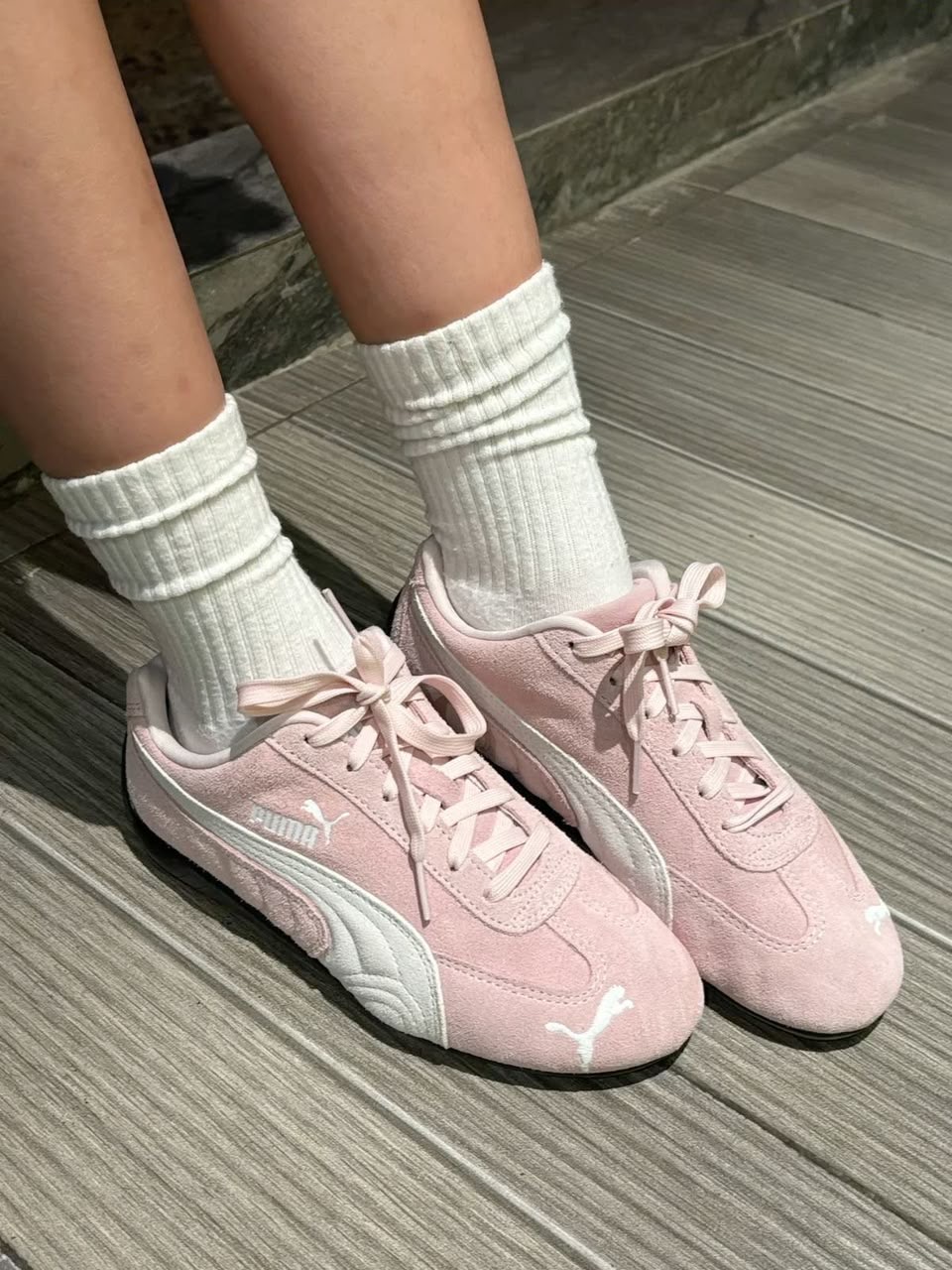 Puma Speedcat Pink White